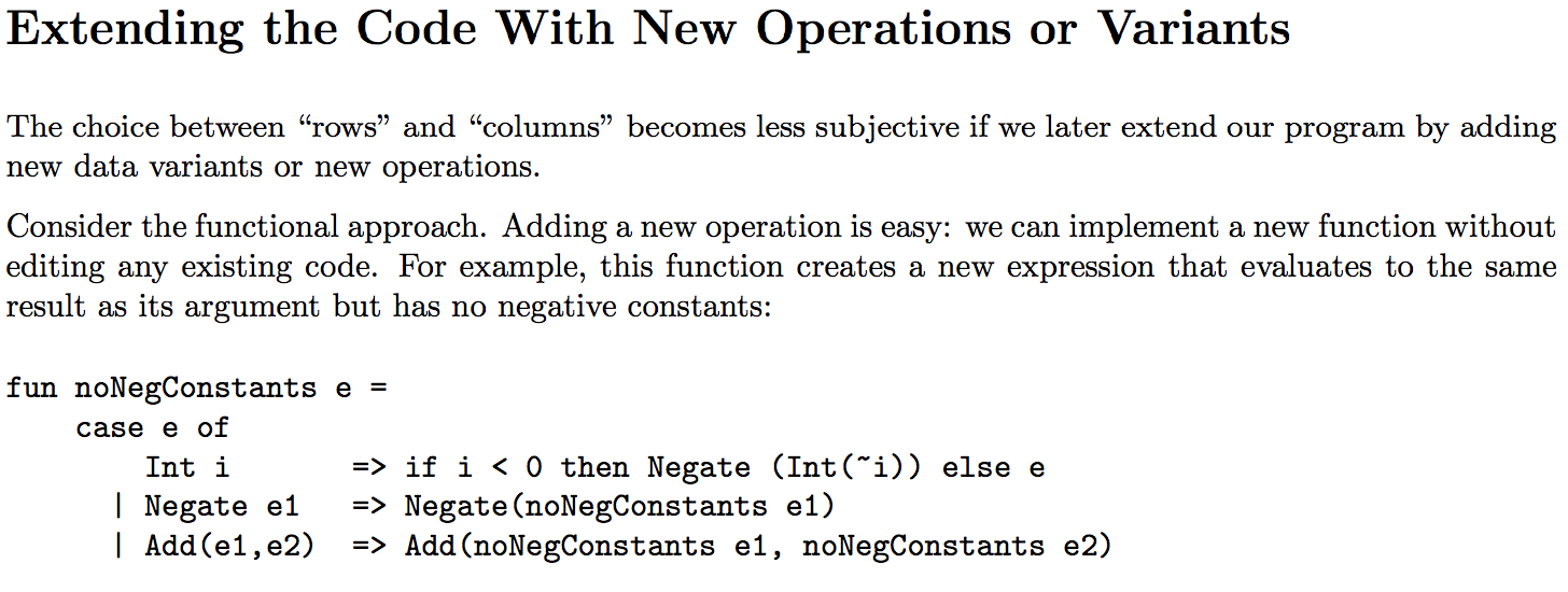 Programming Languages summary text sample